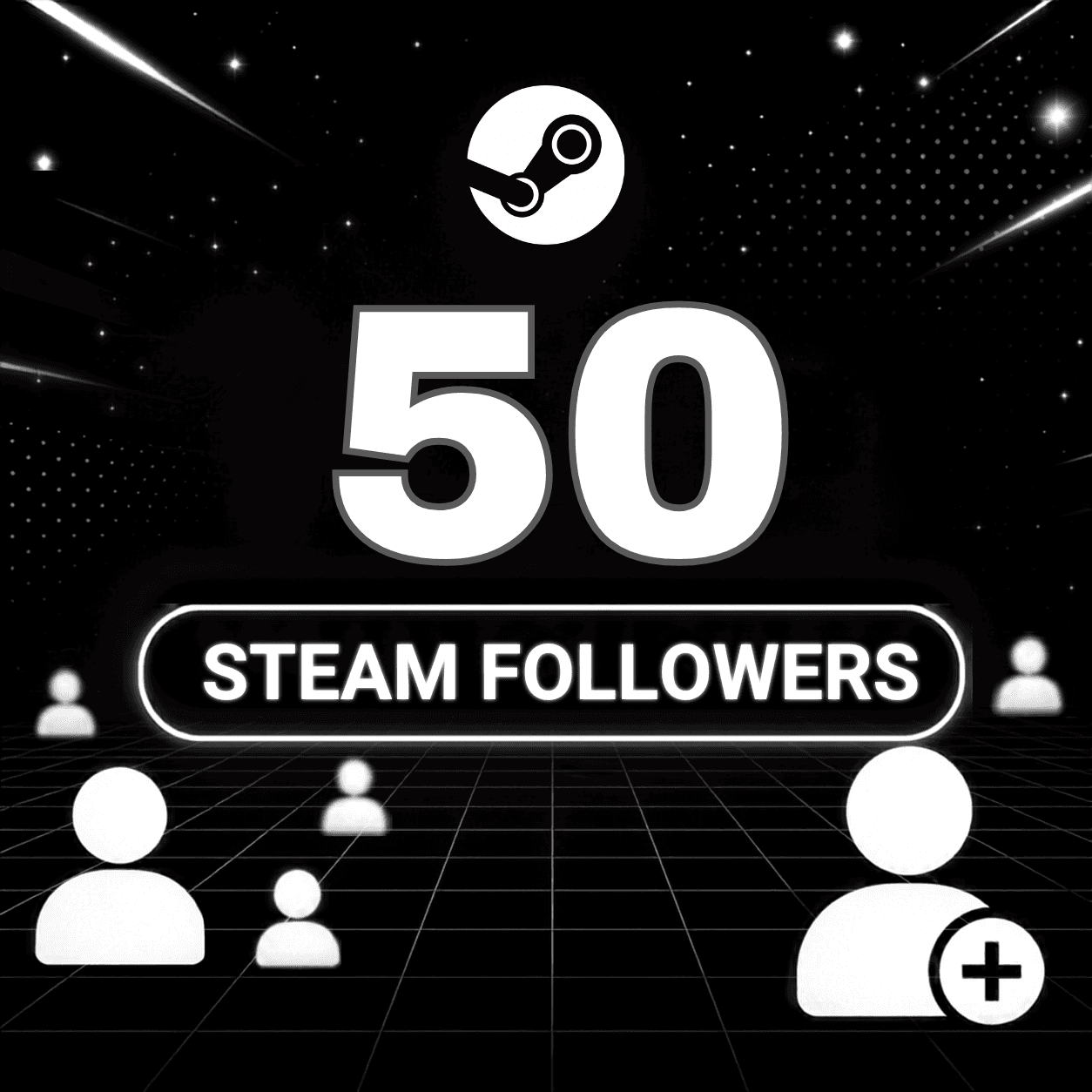 50 Steam followers