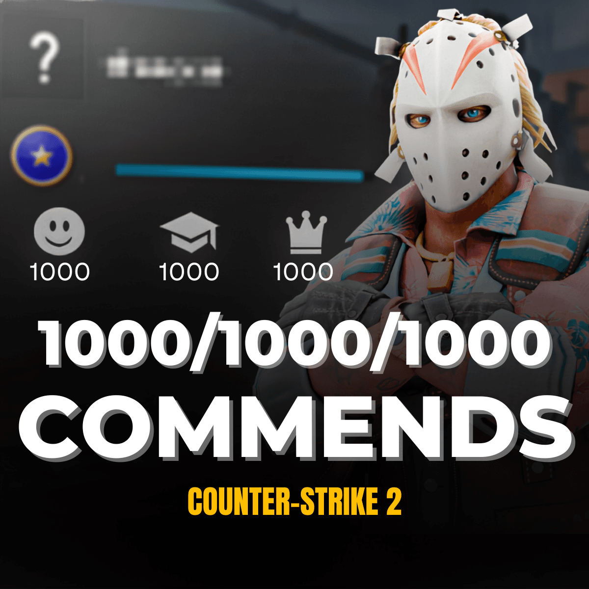 1.000 CS2 Commends