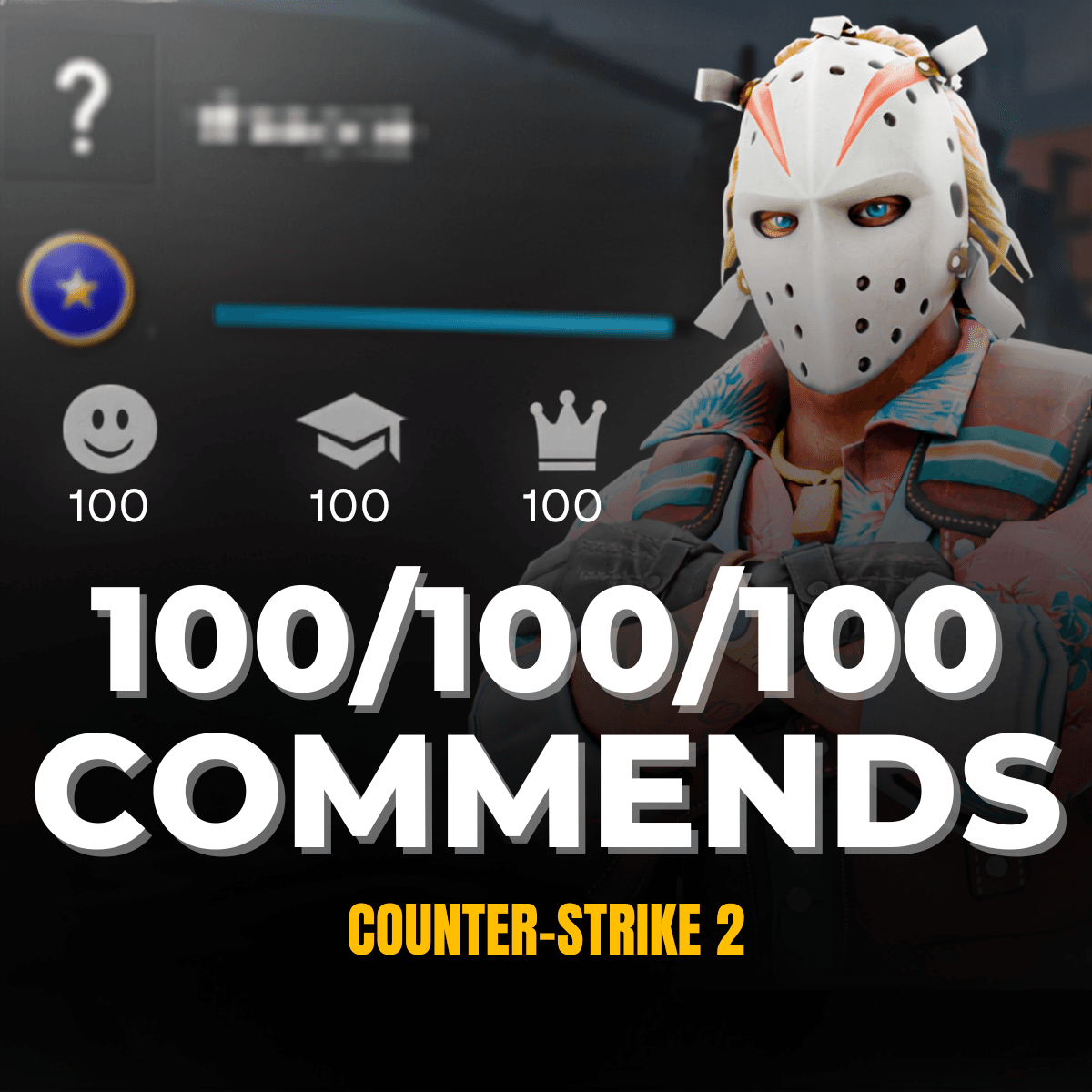 100 CS2 Commends