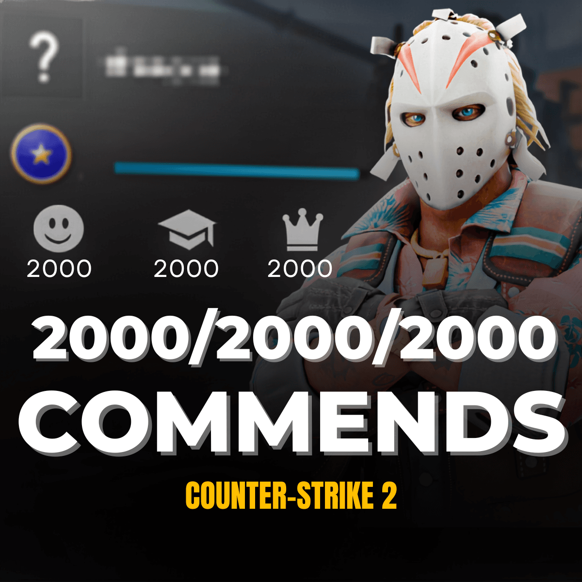 2.000 CS2 Commends
