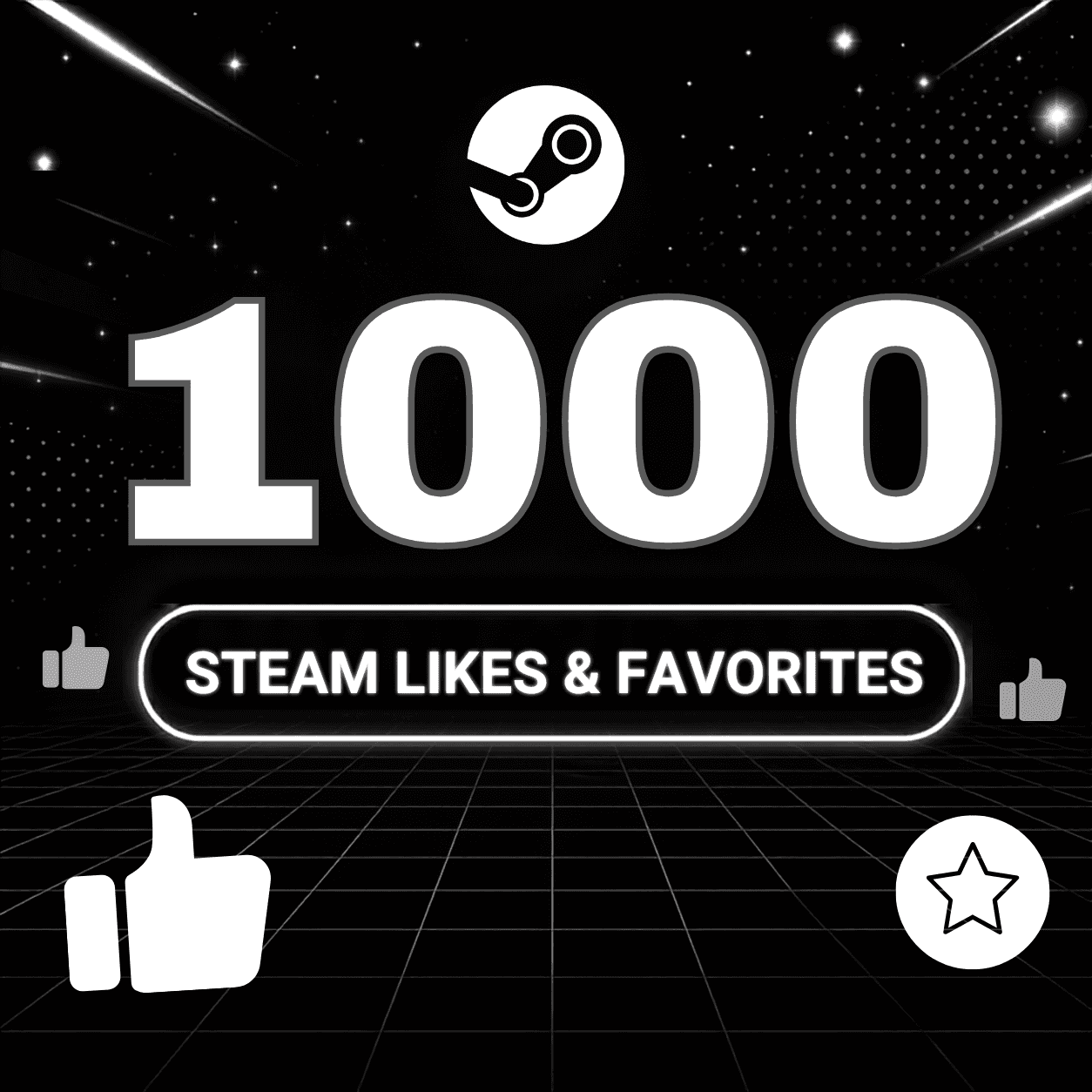 1.000 Likes & Favorites