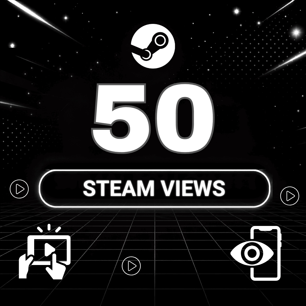 50 Steam Views
