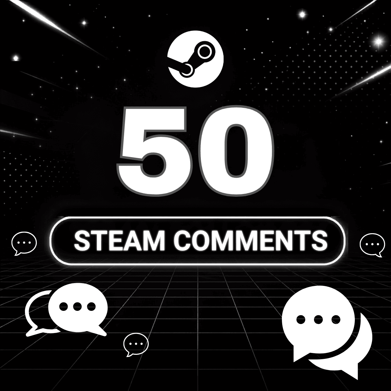 50 Steam Comments