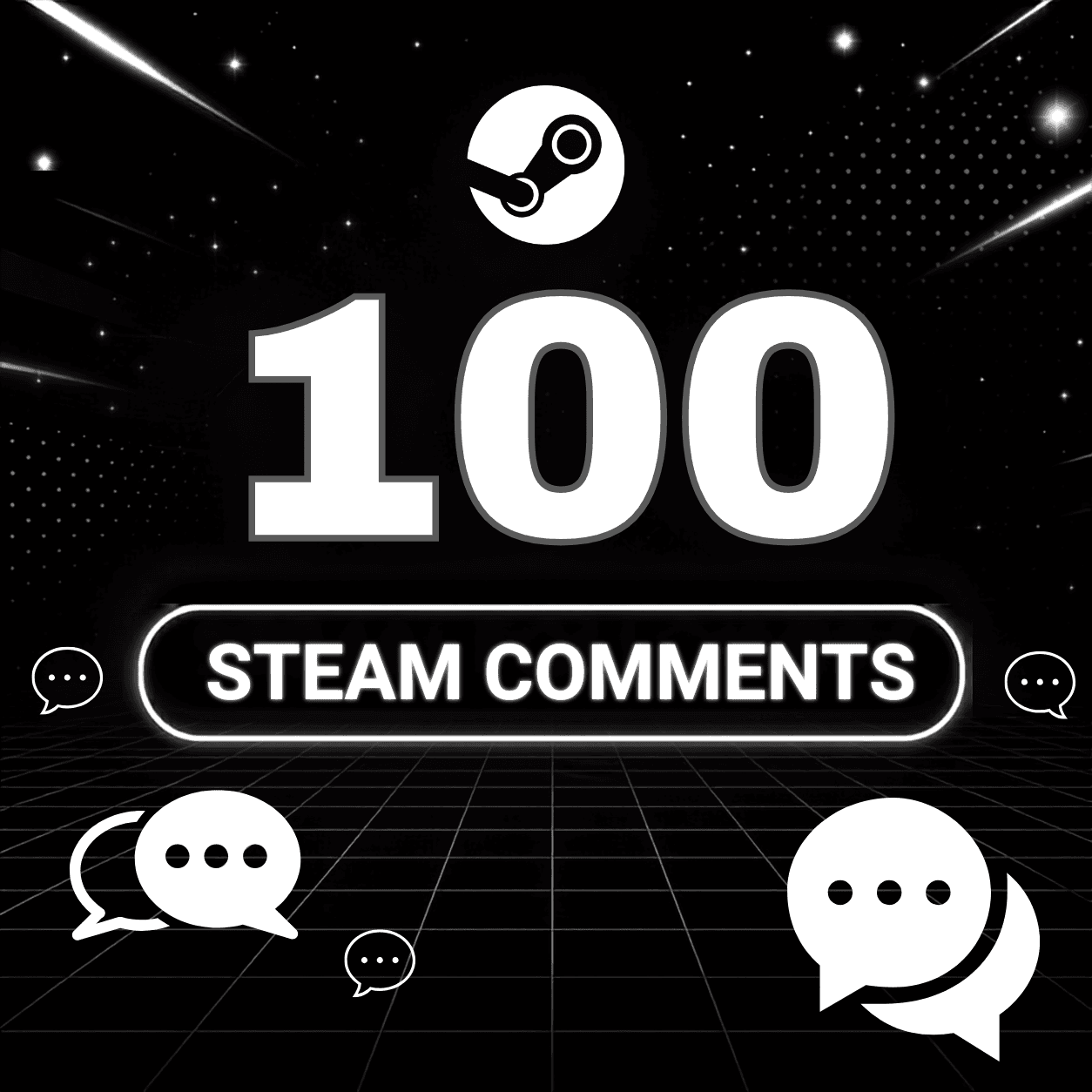 100 Steam Comments